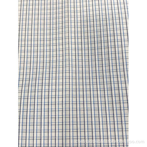 T/C(20%Cotton80%Polyester)Yarn-dyed Dobby Plaid Fabric